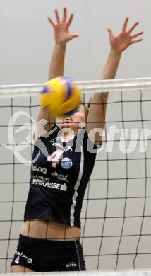Volleyball MEVZA. ATSC Wildcats gegen SVS Post. Samira Mauch (Wildcats). Klagenfurt, 14.11.2009.
Foto: Nadja Kuess
---
pressefotos, pressefotografie, kuess, qs, qspictures, sport, bild, bilder, bilddatenbank