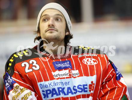 EBEL. Eishockey Bundesliga. KAC gegen EV Vienna Capitals. Hannes Enzenhofer (KAC). Klagenfurt, am 13.11.2009.
Foto: Kuess 

---
pressefotos, pressefotografie, kuess, qs, qspictures, sport, bild, bilder, bilddatenbank