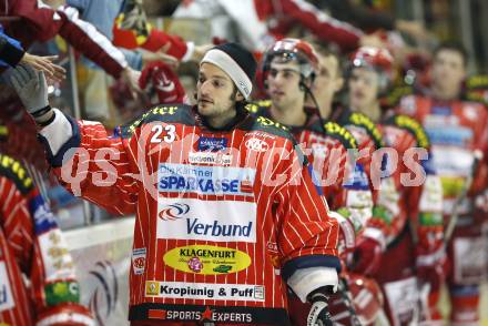 EBEL. Eishockey Bundesliga. KAC gegen EV Vienna Capitals. Hannes Enzenhofer (KAC). Klagenfurt, am 13.11.2009.
Foto: Kuess 

---
pressefotos, pressefotografie, kuess, qs, qspictures, sport, bild, bilder, bilddatenbank