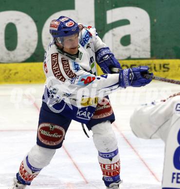 EBEL. Eishockey Bundesliga. EC Pasut VSV gegen KHL Medvescak Zagreb. Guenther Lanzinger (VSV). Villach, am 22.11.2009.
Foto: Kuess 


---
pressefotos, pressefotografie, kuess, qs, qspictures, sport, bild, bilder, bilddatenbank