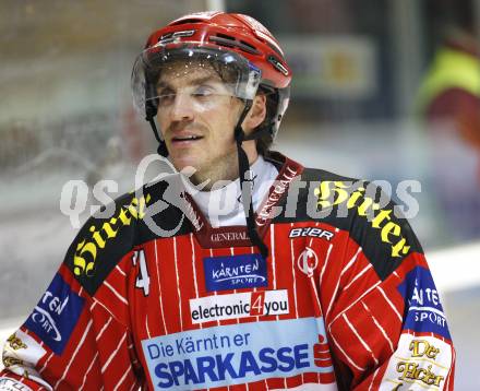 EBEL. Eishockey Bundesliga. KAC gegen EV Vienna Capitals. Dieter Kalt (KAC). Klagenfurt, am 13.11.2009.
Foto: Kuess 

---
pressefotos, pressefotografie, kuess, qs, qspictures, sport, bild, bilder, bilddatenbank