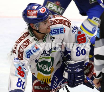 EBEL. Eishockey Bundesliga. EC Pasut VSV gegen KHL Medvescak Zagreb. Jonathan Ferland (VSV). Villach, am 22.11.2009.
Foto: Kuess 


---
pressefotos, pressefotografie, kuess, qs, qspictures, sport, bild, bilder, bilddatenbank