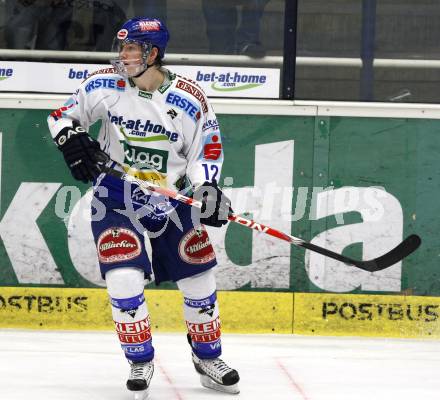 EBEL. Eishockey Bundesliga. EC Pasut VSV gegen KHL Medvescak Zagreb. Michael Raffl (VSV). Villach, am 22.11.2009.
Foto: Kuess 


---
pressefotos, pressefotografie, kuess, qs, qspictures, sport, bild, bilder, bilddatenbank