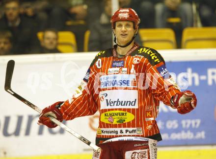 EBEL. Eishockey Bundesliga. KAC Graz 99ers.  Mike Craig (KAC). Klagenfurt, am 26.11.2009.
Foto: Kuess 

---
pressefotos, pressefotografie, kuess, qs, qspictures, sport, bild, bilder, bilddatenbank