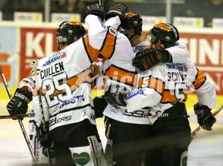 EBEL. Eishockey Bundesliga. KAC Graz 99ers.  Torjubel Graz. Klagenfurt, am 26.11.2009.
Foto: Kuess 

---
pressefotos, pressefotografie, kuess, qs, qspictures, sport, bild, bilder, bilddatenbank