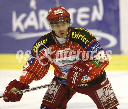 EBEL. Eishockey Bundesliga. KAC Graz 99ers.  Dieter Kalt (KAC). Klagenfurt, am 26.11.2009.
Foto: Kuess 

---
pressefotos, pressefotografie, kuess, qs, qspictures, sport, bild, bilder, bilddatenbank