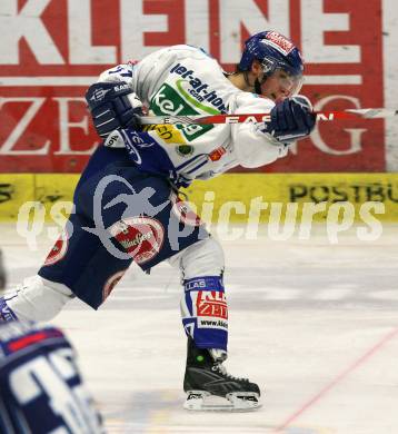 EBEL. Eishockey Bundesliga. EC Pasut VSV gegen Alba Volan SAPA Fehervar AV19. KRISTLER Andreas (VSV). Villach, am 27.11.2009.
Foto: Kuess 


---
pressefotos, pressefotografie, kuess, qs, qspictures, sport, bild, bilder, bilddatenbank