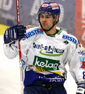 EBEL. Eishockey Bundesliga. EC Pasut VSV gegen Alba Volan SAPA Fehervar AV19. FERLAND Jonathan (VSV). Villach, am 27.11.2009.
Foto: Kuess 


---
pressefotos, pressefotografie, kuess, qs, qspictures, sport, bild, bilder, bilddatenbank