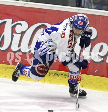 EBEL. Eishockey Bundesliga. EC Pasut VSV gegen KHL Medvescak Zagreb. Christoph Martinz (VSV). Villach, am 22.11.2009.
Foto: Kuess 


---
pressefotos, pressefotografie, kuess, qs, qspictures, sport, bild, bilder, bilddatenbank