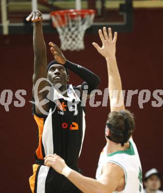 ABL. Basketball Bundesliga. Woerthersee Piraten gegen Dukes Klosterneuburg. Curtis Bobb (Klosterneuburg). Klagenfurt, am 28.11.2009.
Foto: Kuess
---
pressefotos, pressefotografie, kuess, qs, qspictures, sport, bild, bilder, bilddatenbank