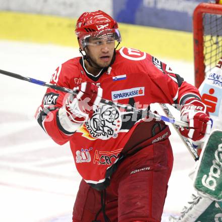 EBEL. Eishockey Bundesliga. EC Pasut VSV gegen HK Acroni Jesenice. Robert Raymond Robins (Jesenice). Villach, 1.12.2009.
Foto: Kuess 


---
pressefotos, pressefotografie, kuess, qs, qspictures, sport, bild, bilder, bilddatenbank