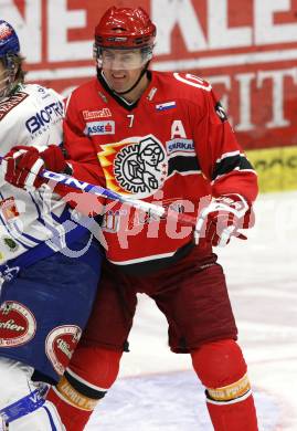 EBEL. Eishockey Bundesliga. EC Pasut VSV gegen HK Acroni Jesenice. Jan Golubovski (Jesenice). Villach, 1.12.2009.
Foto: Kuess 


---
pressefotos, pressefotografie, kuess, qs, qspictures, sport, bild, bilder, bilddatenbank