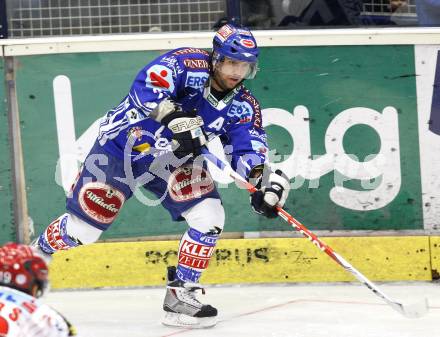 EBEL. Eishockey Bundesliga. EC Pasut VSV gegen KAC.  Wolfgang Kromp (VSV). Villach, am 11.10.2009.
Foto: Kuess 


---
pressefotos, pressefotografie, kuess, qs, qspictures, sport, bild, bilder, bilddatenbank