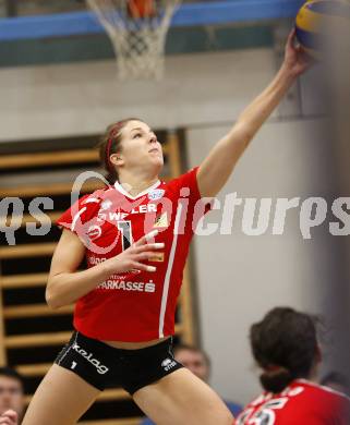 Volleyball. CEV - Cup. ATSC Wildcats gegen Clube Desportivo Ribeirense. Kristina Fabris (Wildcats). Klagenfurt, 2.12.2009.
Foto: Kuess 


---
pressefotos, pressefotografie, kuess, qs, qspictures, sport, bild, bilder, bilddatenbank