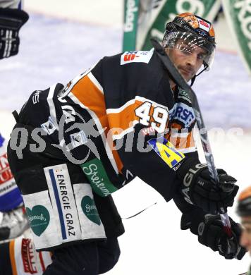 EBEL. Eishockey Bundesliga. EC Pasut VSV gegen Graz 99ers. Greg Day (Graz). Villach, am 17.11.2009.
Foto: Kuess 


---
pressefotos, pressefotografie, kuess, qs, qspictures, sport, bild, bilder, bilddatenbank