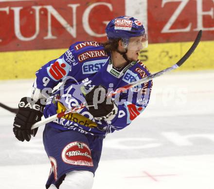 EBEL. Eishockey Bundesliga. EC Pasut VSV gegen KAC.  Christian Ban (VSV). Villach, am 11.10.2009.
Foto: Kuess 


---
pressefotos, pressefotografie, kuess, qs, qspictures, sport, bild, bilder, bilddatenbank