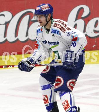 EBEL. Eishockey Bundesliga. EC Pasut VSV gegen HK Acroni Jesenice. Jonathan Ferland (VSV). Villach, 1.12.2009.
Foto: Kuess 


---
pressefotos, pressefotografie, kuess, qs, qspictures, sport, bild, bilder, bilddatenbank