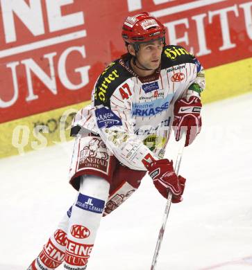 EBEL. Eishockey Bundesliga. EC Pasut VSV gegen KAC.  Jeffrey Tory (KAC). Villach, am 11.10.2009.
Foto: Kuess 


---
pressefotos, pressefotografie, kuess, qs, qspictures, sport, bild, bilder, bilddatenbank