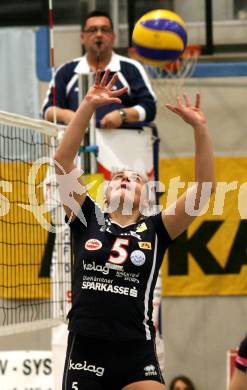 Volleyball. MEL. ATSC Wildcats gegen Calcit Kamnik. Maja Praeprost (Wildcats). Klagenfurt, 5.12.2009.
Foto: Kuess
---
pressefotos, pressefotografie, kuess, qs, qspictures, sport, bild, bilder, bilddatenbank