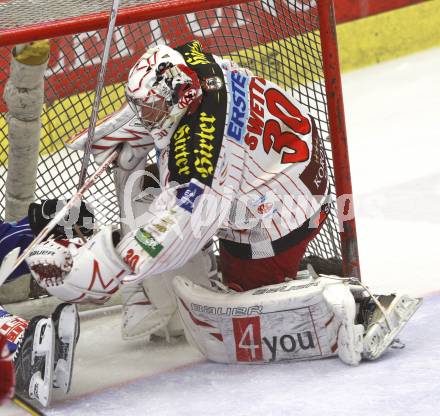 EBEL. Eishockey Bundesliga. EC Pasut VSV gegen KAC. Rene Swette (KAC). Villach, am 11.10.2009.
Foto: Kuess 


---
pressefotos, pressefotografie, kuess, qs, qspictures, sport, bild, bilder, bilddatenbank