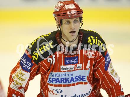 EBEL. Eishockey Bundesliga. KAC Graz 99ers.  Mike Craig (KAC). Klagenfurt, am 26.11.2009.
Foto: Kuess 

---
pressefotos, pressefotografie, kuess, qs, qspictures, sport, bild, bilder, bilddatenbank