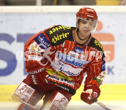 EBEL. Eishockey Bundesliga. KAC Graz 99ers.  Shawn Bates (KAC). Klagenfurt, am 26.11.2009.
Foto: Kuess 

---
pressefotos, pressefotografie, kuess, qs, qspictures, sport, bild, bilder, bilddatenbank