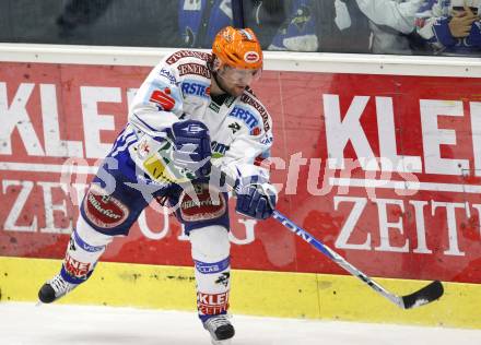 EBEL. Eishockey Bundesliga. EC Pasut VSV gegen HK Acroni Jesenice. Roland Kaspitz (VSV). Villach, 1.12.2009.
Foto: Kuess 


---
pressefotos, pressefotografie, kuess, qs, qspictures, sport, bild, bilder, bilddatenbank