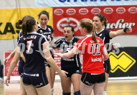 Volleyball. MEL. ATSC Wildcats gegen Calcit Kamnik. Jubel (Wildcats). Klagenfurt, 5.12.2009.
Foto: Kuess
---
pressefotos, pressefotografie, kuess, qs, qspictures, sport, bild, bilder, bilddatenbank