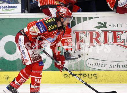 EBEL. Eishockey Bundesliga.  VSV gegen KAC. Gregor Hager (KAC). Villach, am 8.12.2009.
Foto: Kuess 


---
pressefotos, pressefotografie, kuess, qs, qspictures, sport, bild, bilder, bilddatenbank