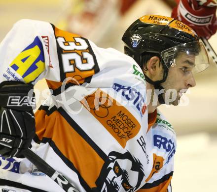 EBEL. Eishockey Bundesliga. KAC Graz 99ers.  Jean Philippe Pare (Graz). Klagenfurt, am 26.11.2009.
Foto: Kuess 

---
pressefotos, pressefotografie, kuess, qs, qspictures, sport, bild, bilder, bilddatenbank