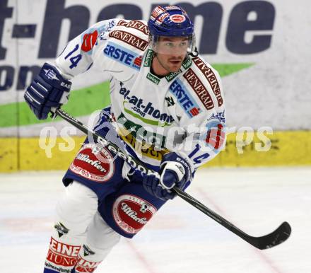 EBEL. Eishockey Bundesliga.  VSV gegen KAC. Nathan Robert Di Casmirro (VSV). Villach, am 8.12.2009.
Foto: Kuess 


---
pressefotos, pressefotografie, kuess, qs, qspictures, sport, bild, bilder, bilddatenbank