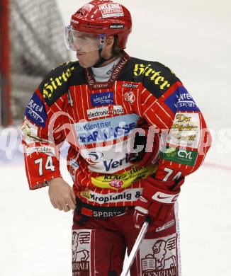 EBEL. Eishockey Bundesliga.  VSV gegen KAC. Dieter Kalt (KAC). Villach, am 8.12.2009.
Foto: Kuess 


---
pressefotos, pressefotografie, kuess, qs, qspictures, sport, bild, bilder, bilddatenbank