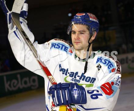 EBEL. Eishockey Bundesliga.  VSV gegen KAC. Jonathan Ferland (VSV). Villach, am 8.12.2009.
Foto: Kuess 


---
pressefotos, pressefotografie, kuess, qs, qspictures, sport, bild, bilder, bilddatenbank