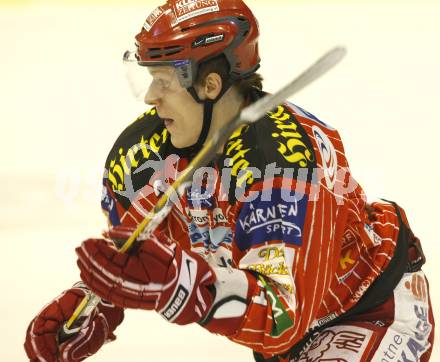 EBEL. Eishockey Bundesliga. KAC Graz 99ers.  Manuel Geier (KAC). Klagenfurt, am 26.11.2009.
Foto: Kuess 

---
pressefotos, pressefotografie, kuess, qs, qspictures, sport, bild, bilder, bilddatenbank