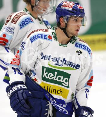 EBEL. Eishockey Bundesliga.  VSV gegen KAC. Benjamin Petrik (VSV). Villach, am 8.12.2009.
Foto: Kuess 


---
pressefotos, pressefotografie, kuess, qs, qspictures, sport, bild, bilder, bilddatenbank