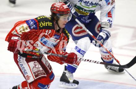 EBEL. Eishockey Bundesliga.  VSV gegen KAC. Silvio Jakobitsch (KAC). Villach, am 8.12.2009.
Foto: Kuess 


---
pressefotos, pressefotografie, kuess, qs, qspictures, sport, bild, bilder, bilddatenbank