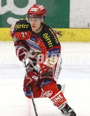 EBEL. Eishockey Bundesliga.  VSV gegen KAC. Manuel Geier (KAC). Villach, am 8.12.2009.
Foto: Kuess 


---
pressefotos, pressefotografie, kuess, qs, qspictures, sport, bild, bilder, bilddatenbank