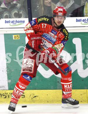 EBEL. Eishockey Bundesliga.  VSV gegen KAC. Gregor Hager (KAC). Villach, am 8.12.2009.
Foto: Kuess 


---
pressefotos, pressefotografie, kuess, qs, qspictures, sport, bild, bilder, bilddatenbank