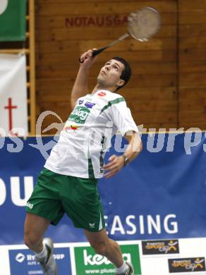 Badminton Bundesliga. ASKOE Kelag Kaernten gegen Pressbaum. Krassimir Jankov (Kaernten). Klagenfurt, am 6.12.2009.
Foto: Kuess
---
pressefotos, pressefotografie, kuess, qs, qspictures, sport, bild, bilder, bilddatenbank