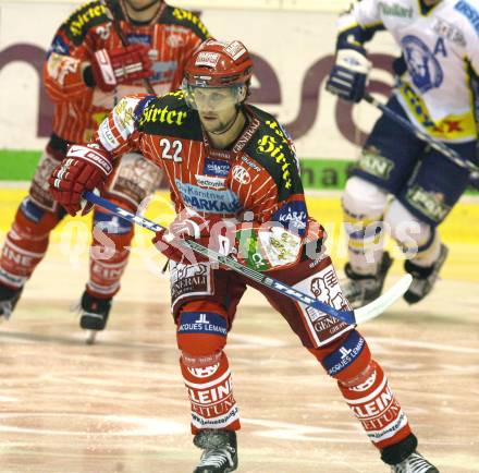 EBEL. Eishockey Bundesliga. EC KAC gegen KHLMedvescak Zagreb. Jason Morgan (KAC). Klagenfurt, am 11.12.2009.
Foto: Nadja Kuess
---
pressefotos, pressefotografie, kuess, qs, qspictures, sport, bild, bilder, bilddatenbank