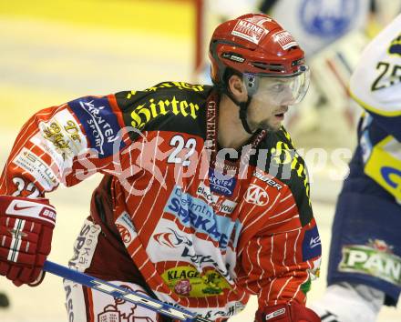 EBEL. Eishockey Bundesliga. EC KAC gegen KHLMedvescak Zagreb. Jason Morgan (KAC). Klagenfurt, am 11.12.2009.
Foto: Nadja Kuess
---
pressefotos, pressefotografie, kuess, qs, qspictures, sport, bild, bilder, bilddatenbank