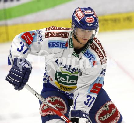 EBEL. Eishockey Bundesliga.  VSV gegen KAC. Andreas Kristler (VSV). Villach, am 8.12.2009.
Foto: Kuess 


---
pressefotos, pressefotografie, kuess, qs, qspictures, sport, bild, bilder, bilddatenbank