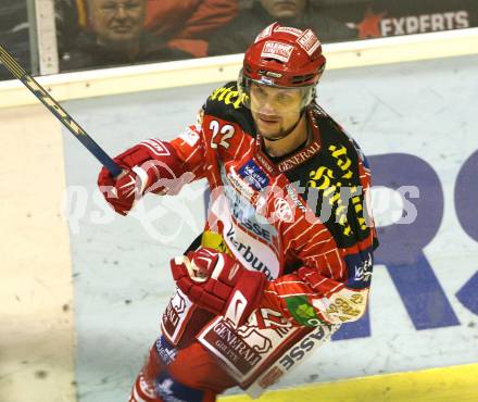 EBEL. Eishockey Bundesliga. EC KAC gegen KHLMedvescak Zagreb. Jason Morgan (KAC). Klagenfurt, am 11.12.2009.
Foto: Nadja Kuess
---
pressefotos, pressefotografie, kuess, qs, qspictures, sport, bild, bilder, bilddatenbank