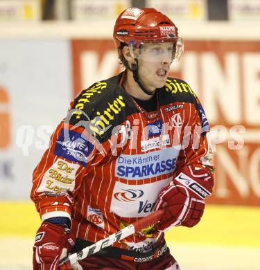 EBEL. Eishockey Bundesliga. EC KAC gegen KHLMedvescak Zagreb. Johannes Kiirisits (KAC). Klagenfurt, am 11.12.2009.
Foto: Kuess
---
pressefotos, pressefotografie, kuess, qs, qspictures, sport, bild, bilder, bilddatenbank