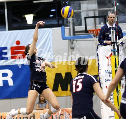 Volleyball MEVZA. ATSC Wildcats gegen Bratislava. Kristina Fabris (Wildcats). Klagenfurt, 12.12.2009
Foto: Kuess

---
pressefotos, pressefotografie, kuess, qs, qspictures, sport, bild, bilder, bilddatenbank