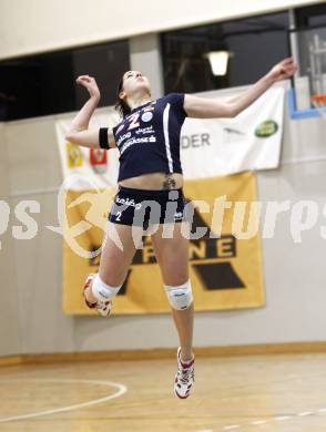 Volleyball MEVZA. ATSC Wildcats gegen Bratislava. Elisabeth Schilcher (Wildcats). Klagenfurt, 12.12.2009
Foto: Kuess

---
pressefotos, pressefotografie, kuess, qs, qspictures, sport, bild, bilder, bilddatenbank