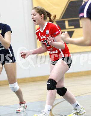 Volleyball MEVZA. ATSC Wildcats gegen Bratislava. Jubel Elena Kaaden (Wildcats). Klagenfurt, 12.12.2009
Foto: Kuess

---
pressefotos, pressefotografie, kuess, qs, qspictures, sport, bild, bilder, bilddatenbank