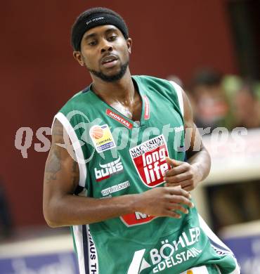 Basketball Bundesliga. Woerthersee Piraten gegen Kapfenberg Bulls.  Kevin Nelson (Kapfenberg). Klagenfurt, 14.12.2009
Foto: Kuess

---
pressefotos, pressefotografie, kuess, qs, qspictures, sport, bild, bilder, bilddatenbank