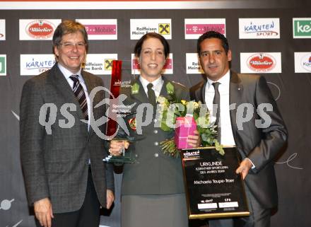 Sportlergala 2009. Peter Kaiser, Michaela Tauper-Traer, Peter Samselnig. Casineum Velden, am 21.12.2009.
Foto: Kuess 

---
pressefotos, pressefotografie, kuess, qs, qspictures, sport, bild, bilder, bilddatenbank