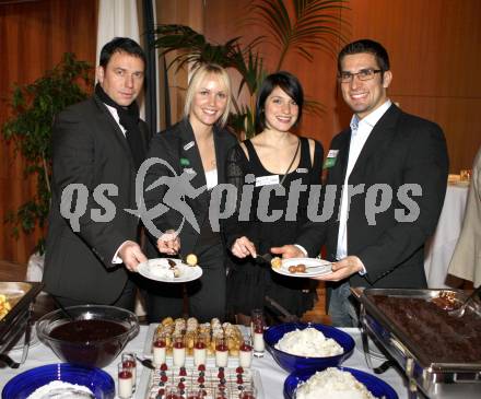 Sportlergala 2009. Christian Mayer, Jasmin Ouschan, Lisa Perterer, Erwin Dokter. Casineum Velden, am 21.12.2009.
Foto: Kuess 

---
pressefotos, pressefotografie, kuess, qs, qspictures, sport, bild, bilder, bilddatenbank